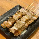 豚バラ5本（博多やきとり かわ庵 三宮東門店）
