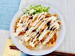 マヨ唐揚げ丼【塩ダレ】（カリトロ豊中店）