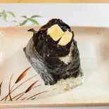 海苔の佃煮+バター（西早稲田『おにぎり屋かわしま』）