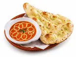 ガーリックナンセット/Garlic naan set(カレーパレスガネーシャ)