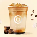 懐かしの黒糖オーツミルクラテ（Cotti Coffee コッティコーヒー 心斎橋店）