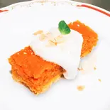 キャロットハルワケーキ (Vegan & Gluten Free )Carrot Halwa Cake(野菜を食べる自然派カレー ナタラジ 荻窪店)