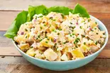 Potato Salad ポテトサラダ 600円(ニルワナム 南インド料理レストラン 神谷町店 Nirvanam South Indian restaurant Kamiyacho branch)