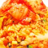 キムチチャーハン/Fried rice with spicy cabbage(中華料理 龍門)