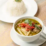 グリーンカレー（バンコクオリエンタルタイレストラン）
