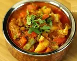当店女性人気No.1ベジタブルカレー/Vegetable Curry(インドネパール料理シャマーマハル)