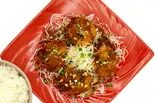 にんにく醤油・唐揚げ弁当（小さな食堂 uii meals）