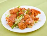 【当店人気NO1 】ガーリックチキン Garlic Chicken（アジアン レストラン マナスル）