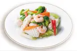 海鮮彩り野菜炒め（中国料理 雲龍一包軒 トリエ京王調布）