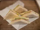ハムサンド（カフェふうあん）