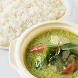 グリーンカレー Green Curry（インドネパールレストランNEW POKHARA）