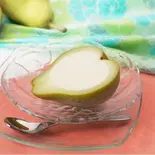 はんぶん洋梨(小尾羊 薬膳しゃぶしゃぶ 巣鴨店)