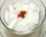 マンゴーベリー杏仁豆腐 fruit almond tofu(苺の宝石箱ストロベリーボウル strawberry bowl 錦糸町店)