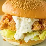 タルタルチキンバーガー単品（ビフテックバーガー）