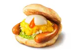 【期間限定】月見フォカッチャ ～黄金チーズソース～（モスバーガー 西心斎橋店）