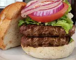 37クラシックダブルハンバーガー300gダブル（37BURGER 中野新橋店）