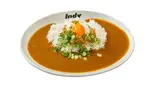 温たま納豆カレー(カレーハウスインディー内本町店(夜は居酒屋))