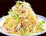 干し豆腐千切り和え物(葱香干丝)（本格中華大龍城 西川口店）