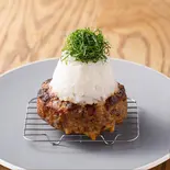 【特大240g牛100%ハンバーグ使用】鬼おろポンバーク弁当（挽き肉のトリコ渋谷店）