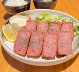 極厚ハムカツ定食ダブル 300g（ハム大食堂）