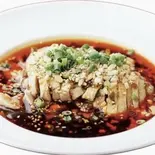 よだれ鶏（中華料理 華景園）