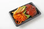 【単品】特製ソースのハンバーグステーキ（有機野菜とお肉のABステーキ）