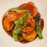 根菜入り黒酢酢豚（寿中華 真）