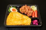 定番のオムチャーハン弁当（麺処HACK 中崎店）