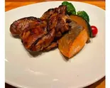 New・皮なし鶏モモ肉の照り焼きチキン+サーモン Teriyaki Chicken Thigh + Salmon(筋肉食堂 銀座コリドー店)