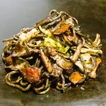 【大盛無料!】イカ墨トマト焼きそば(自家製出汁 焼きそば・お好み焼き だしや 津田沼店)