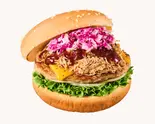 スパイシープルドポークバーガー（フレッシュネスバーガー トレアージュ白旗店）