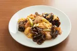 玉子、豚肉、木耳の炒め（昌平ラーメン）