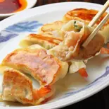 順順特製大葉入り海老餃子(3個)（順順餃子房 小伝馬町店）