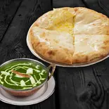 チーズナンセットCheese Naan Set（インド料理・ケバブのスワガットSWAGAT）