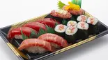 最強天然本まぐろセットハーフ Fresh Wild Bluefin Tuna Combo (half serving )（東京寿司 ITAMAE SUSHI 新宿東宝ビル店 Tokyo Sushi Itamae Sushi Shinjuku Toho）