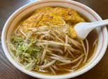 【その名もペアー麺】厚焼き玉子＆シャキシャキもやしがたっぷり！町中華 天津の昔ながらのラーメンです（中華料理 天津）