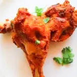チキン(骨付き)Tandoori Chicken 2P（Siddhartha Palace 御嶽山店）