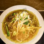 海老塩ラーメン（中華料理 渤海飯店）