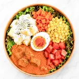 【大人気】バターチキンカレーサラダ（サラダボウル専門店Salad Life(サラダライフ)）