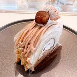 和栗のロールケーキ（soufflé par le vent）