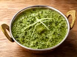 ほうれん草ダルカレー Sag Dal Curry（インド料理 ハリパリワール西天満店）