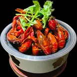 ザリガニの麻辣炒め・麻辣小龙虾(小尾羊 薬膳しゃぶしゃぶ 巣鴨店)