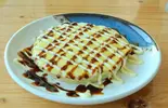 ふわふわ卵のお好み焼き(baikal yokohama)