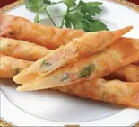 泰国海鲜春卷(2個) タイ風海鮮はるまき（ビャンビャン麺 朋友）