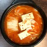 キムチチゲ(辣白菜汤)（釜山本家）