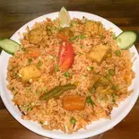 ベジタブルビリヤニ (Vegetable biriyani)（亜細亜食堂ミルチ 生田店）