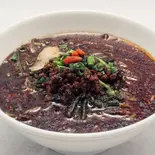 黒担々麺(四川麻辣火鍋 天府 関内店)