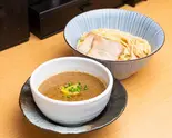 生麺 濃厚魚介つけ麺 Rich Seafood Tsukemen unboiled noodles(塩つけ麺 灯花 四谷本店)