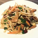 ニラレバ定食（中華ダイニング昌柚）