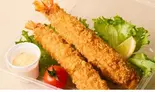 大きな海老フライ(2本)（和食鍋処 すし半 大正店）
